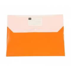 Saya SY309 Pink Double Pocket Document Bag, Weight: 61.3 g
