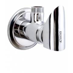 Rocio Dolphin Angular Stopcock With Flange, RCDO01