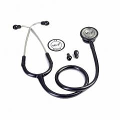 MCP Black Dual Head Stethoscope Adult
