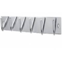 Yashika L Type 6 Hook on S.S. Plate, YI-4223(F) (Pack of 8)