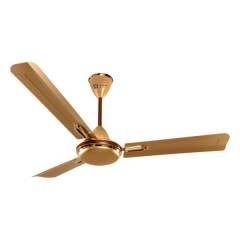 Orient 300rpm Quasar Ornamental Golden Chocolate Ceiling Fan, 1400mm