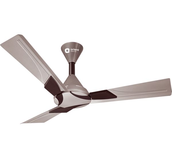 Orient 320rpm Wendy Topaz Gold Brown Ceiling Fan Sweep 1200 Mm