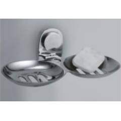Bath Age Randel Double Soap Dish (Oval), JRN 1208