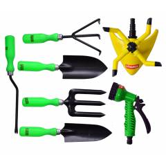 Visko 610 Garden Tool Kit with Sprinkler and Spray Gun (Pack of 7)