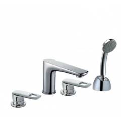 Parryware Verve Deck mounted Bathtub Filler 4-Hole, T3960A1