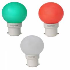 Pyrotech 0.5W LED Deco Bulb, PELB0.5X3GRW (Pack of 3)