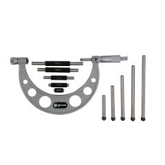 Yuzuki Adjustable Outside Micrometer, 0-150 mm