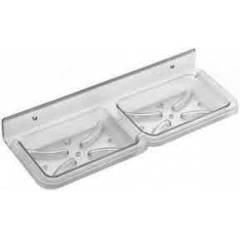 Taptree BFS-1810 2-in-1 Acrylic Bathroom Soap Rack