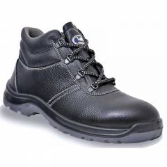 Allen Cooper AC-1436 Antistatic & Heat Resistant Black Safety Shoes, Size: 6