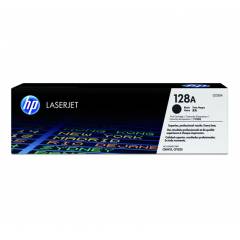 HP 128A Black LaserJet Print Cartridge, CE320A