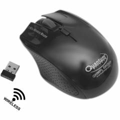 Quantum QHM253W Black Wireless Mouse
