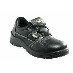 JCB Digger Steel Toe Black Safety Shoes, Size: 5