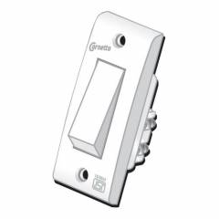Cornetto Cute Non Modular 6A 1 Way Switch, 1004 (Pack of 20)