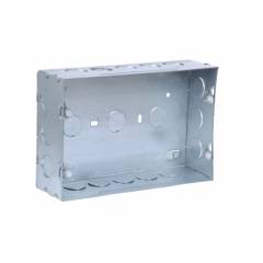 GM Flush Mounting Metal Gang Box, JM-12-008, Dimension: 211x132x61 mm