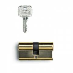 Godrej 60mm Satin Steel Finish EXS Pin Cylinder Lock, 7473