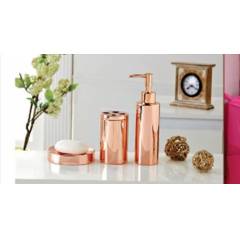 Obsessions 3 Pcs Copper Plated bath Set