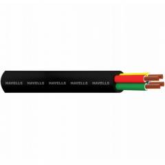 Havells 2.5 Sq mm 7 Core Black Round Cable, WHMFDSKB72X5, Length: 100 m