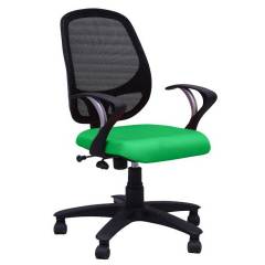 R P Enterprises Inspire Medium Back Green Office Chair, Dimensions: 45x48x60 cm