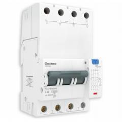 Crabtree Xpro A Type 40A/300mA TPN Four Module RCBO, DCBJACTN4300040