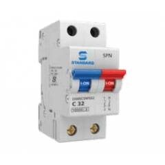 Standard 63A C Series SPN MCB, DSMSCSNF063