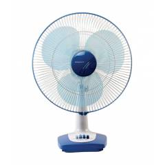 Orient Desk 26 Table Fan, Sweep: 400 mm, Colour: Azure Blue White
