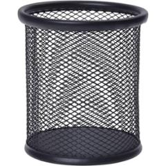 Stealodeal 1 Compartment Black Metal Pen Stand (Pack of 3)