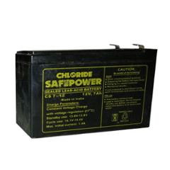 Exide 7Ah 12V Chloride Safepower Battery, CS7-12