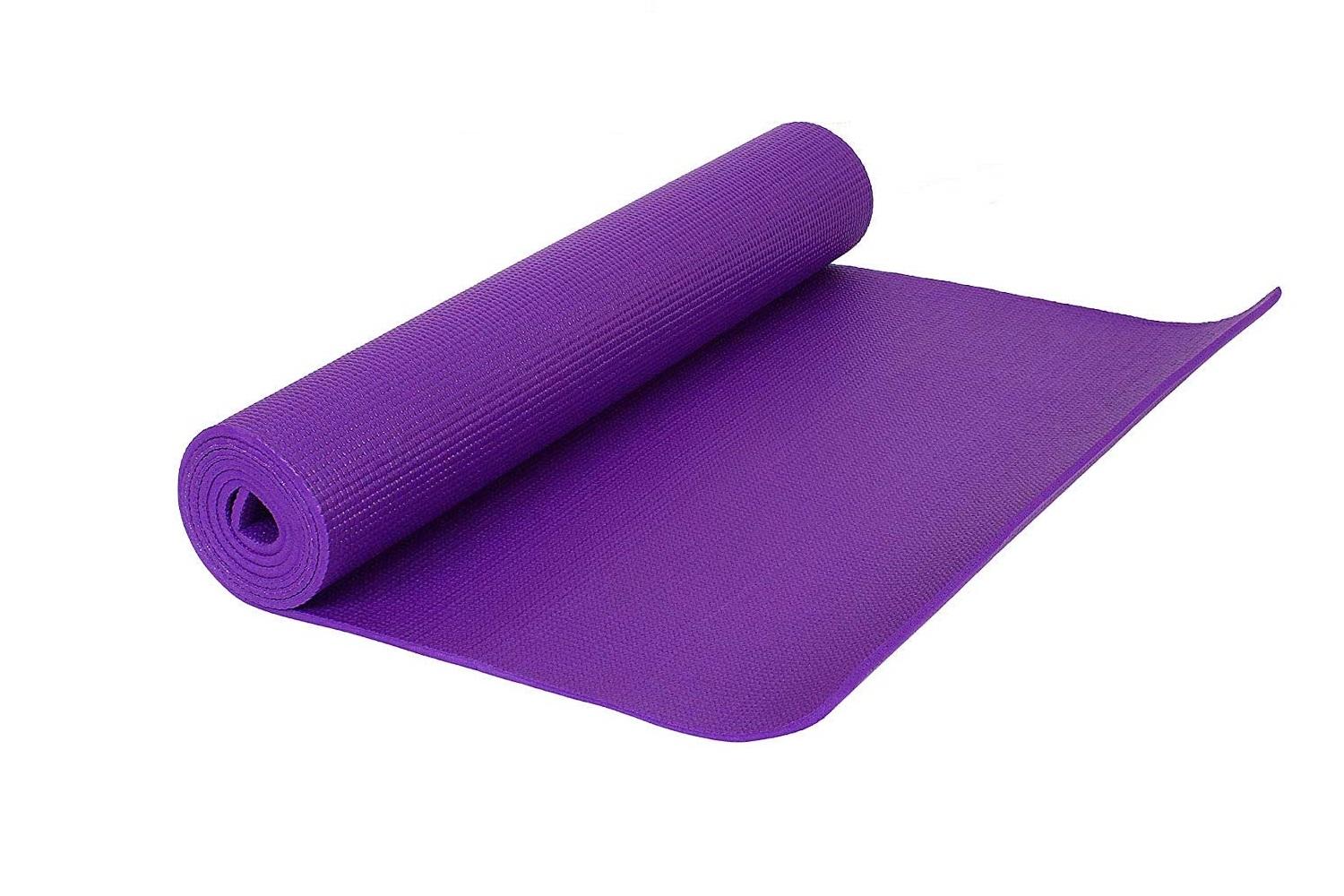 Buy Strauss 1730x610x4mm Purple Yoga Mat With Cover St 1406