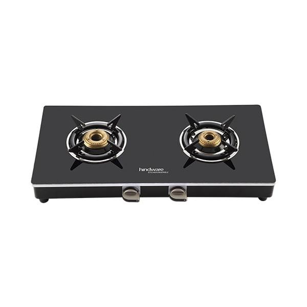 Hindware Milano Gl 2b 2 Burner Manual Ignition Black Gas Hindware Milano Gl 2b 2 Burner