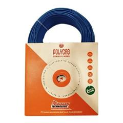 Polycab 2.5 Sqmm 300m Blue Single Core FRLS-H Multistrand PVC Insulated Unsheathed Industrial Cable
