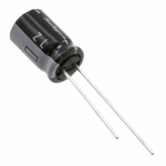 RUBYCON 220µF 35V Radial Aluminum Electrolytic Capacitor, 35ZL220MEFC8X16