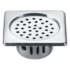 Drizzle 6x6 Inch Anti Square Chrome Finished Stainless Steel Cockroach Trap