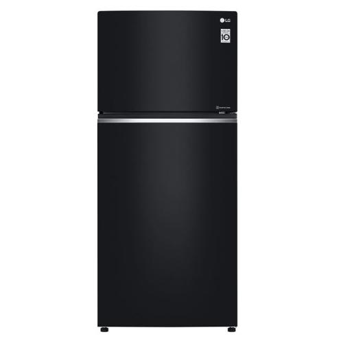 Buy Lg 547l 3 Star Black Glass Frost Free Double Door Refrigerator