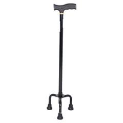 Hero Mediva Aluminium Black Cane with Broad Base, MHL-2008-BL