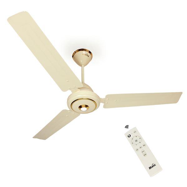 Maya Gabbar 1400mm Ivory Bldc Ceiling Fan 1400 Gbr Ivory