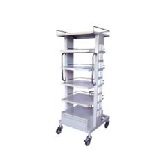 Wellton Healthcare Stainless Steel Monitor Trolley, WH-566