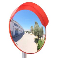 Indiana 80cm Orange Unbreakable Traffic Convex Mirror, ISE/CNM80/AD
