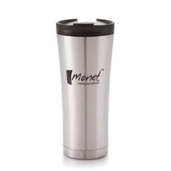 Monet Clipper 600ml Silver Stainless Steel Vaccum Bottle