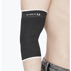 Strauss Free Size Black Elbow Support, ST-1037