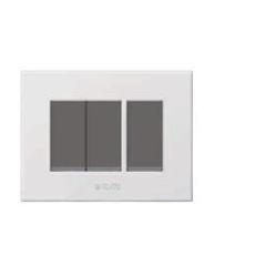 Polycab Caprina Levana 1 Module White Cover Plate, SLV0900101