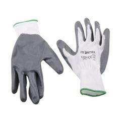 Frontier White & Grey Nylon Cut Resistant Gloves (Pack of 120)
