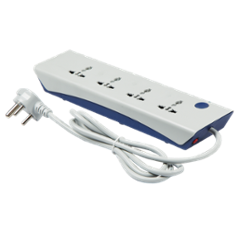 Havells Royalstar 10A 4+1 Surge & Spike Guard, AHNKXXB101