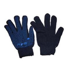 Frontier Blue Dotted Cotton Hand Gloves