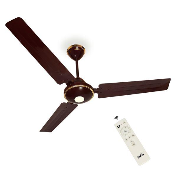 Maya Gabbar 1400mm Brown Decorative Bldc Ceiling Fan 1400 Gbr Deco Brown