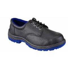 Acme Tusker Steel Toe Low Ankle Black Safety Shoes, Size: 6