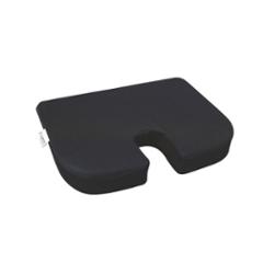 Fovera FO62 Black Memory Foam Orthopedic U-Cut Out Wedge Cushion, Size: L