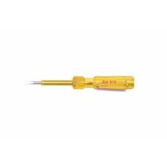 De Neers 125mm DN-813 Yellow Handle Screw Driver with Neon Bulb (Pack of 20)