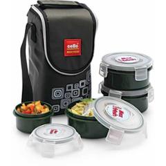 Cello Max Fresh 500ml 4 Containers Lunch Box