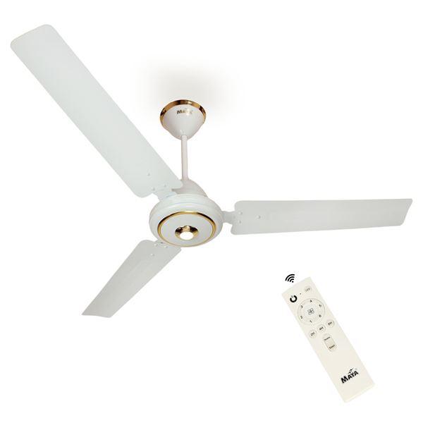 Maya Super Eco Tech 1200mm 5 Star White Bldc Ceiling Fan 1200 Ecotech White