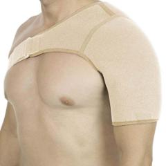 Witzion Left Shoulder Support Beige Shoulder Brace, WI-4-BEIGE-LEFT